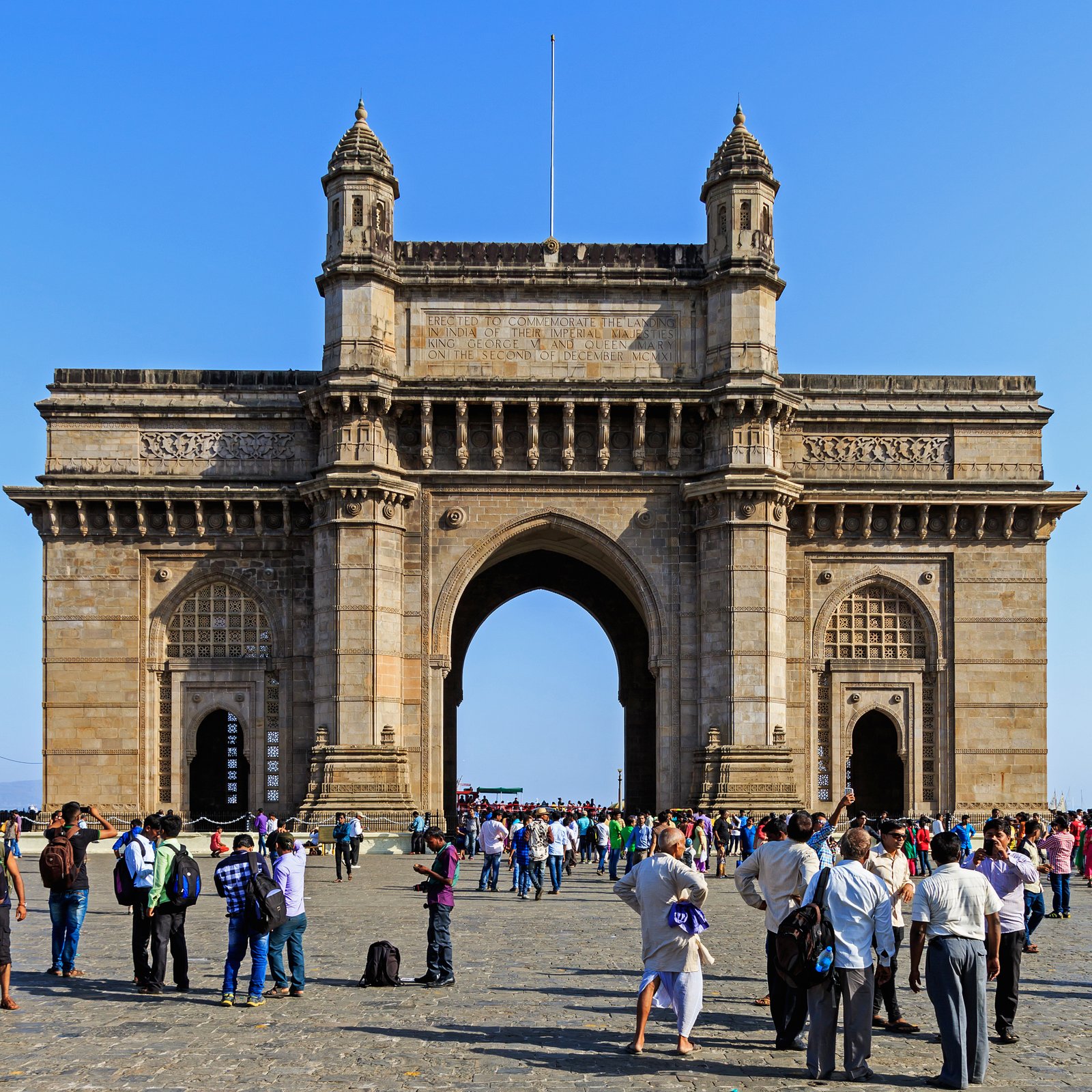 Gateway of India Mumbai India historic monument and tourist attraction
